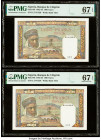 Algeria Banque de l'Algerie 100 Francs 2.11.1942 Pick 88 Two Examples PMG Superb Gem Unc 67 EPQ (2). 

HID09801242017

© 2022 Heritage Auctions | All ...