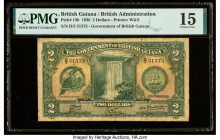 British Guiana Government of British Guiana 2 Dollars 1.10.1938 Pick 13b PMG Choice Fine 15. 

HID09801242017

© 2022 Heritage Auctions | All Rights R...
