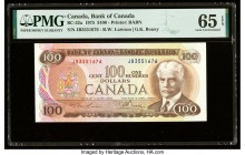 Canada Bank of Canada $100 1975 BC-52a PMG Gem Uncirculated 65 EPQ. 

HID09801242017

© 2022 Heritage Auctions | All Rights Reserved