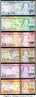 Matching Serial Numbers 000222 Cayman Islands Monetary Authority Group Lot of 6 Examples Crisp Uncirculated. 

HID09801242017

© 2022 Heritage Auction...