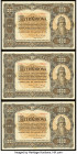 Hungary State Note of the Ministry of Finance 1000 Korona 1.1.1920 Pick 66a Three Consecutive Examples Extremely Fine (3). 

HID09801242017

© 2022 He...