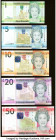 Matching Serial Numbers AD000589 Jersey States of Jersey Lot of 5 Examples Crisp Uncirculated. 

HID09801242017

© 2022 Heritage Auctions | All Rights...