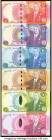 Matching Serial Numbers 001777 Tonga Kingdom of Tonga Lot of 6 Commemorative Examples with Folder Crisp Uncirculated. 

HID09801242017

© 2022 Heritag...