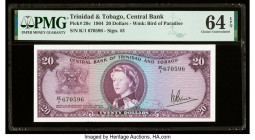 Trinidad & Tobago Central Bank of Trinidad and Tobago 20 Dollars 1964 Pick 29c PMG Choice Uncirculated 64 EPQ. 

HID09801242017

© 2022 Heritage Aucti...