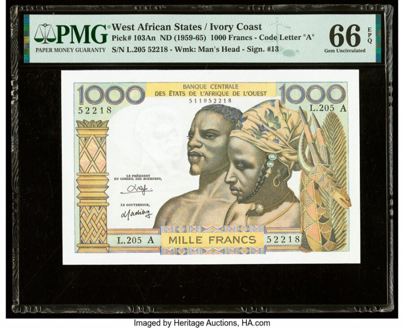 West African States Banque Centrale des Etats de L'Afrique de L'Ouest - Cote d'I...