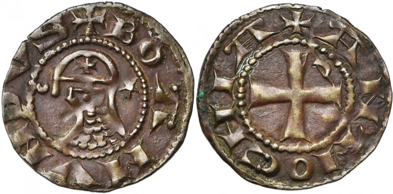 PRINCIPAUTE D''ANTIOCHE, Bohémond IV (1201-1233), billon denier, après 1219. Typ...