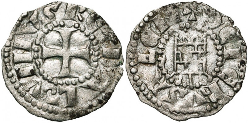 ROYAUME DE JERUSALEM, Baudouin III (1143-1163), billon obole. 1er groupe (style ...