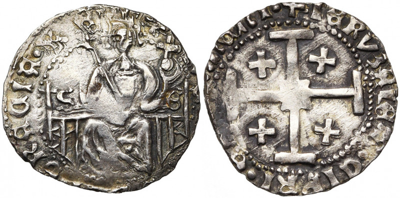 ROYAUME DE CHYPRE, Louis de Savoie (1459-1460), AR gros, Sigouri (?). Type C. D/...