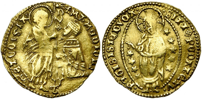 PERA, concession génoise sur la Corne d''Or, AV ducat. Au type de Filippo Maria ...