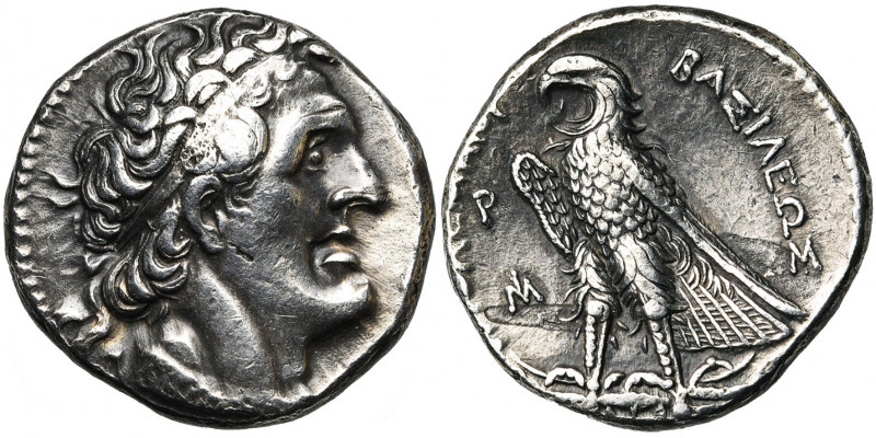 ROYAUME LAGIDE, Ptolémée Ier Soter (305-282), AR statère (tétradrachme), peu apr...