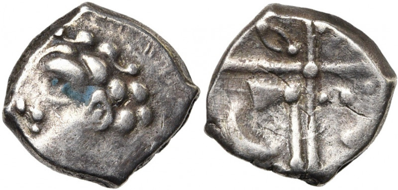 GAULE NARBONNAISE, Volcae Tectosages, AR drachme, 230-160 av. J.-C. Série précoc...