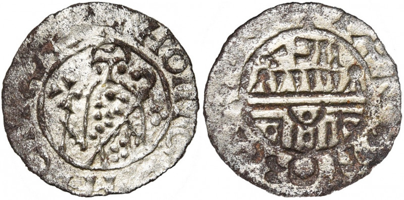 NEDERLAND, UTRECHT, Bisdom, Willem van Pont (1054-1076), AR denarius. Imitatie. ...