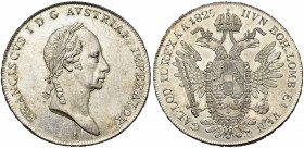AUTRICHE, François Ier (1806-1835), AR Taler, 1825A, Vienne. Jaeckel 197; Her. 436.
Superbe à Fleur de Coin