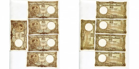 BELGIQUE, série de 5 billets de 20 francs, 29.09.1922, avec n° consécutifs.
Neufs