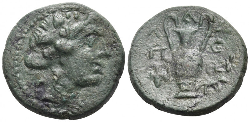 THRACE. Alopekonnesos. Circa 300 BC. (Bronze, 19 mm, 5.39 g, 11 h). Head of yout...