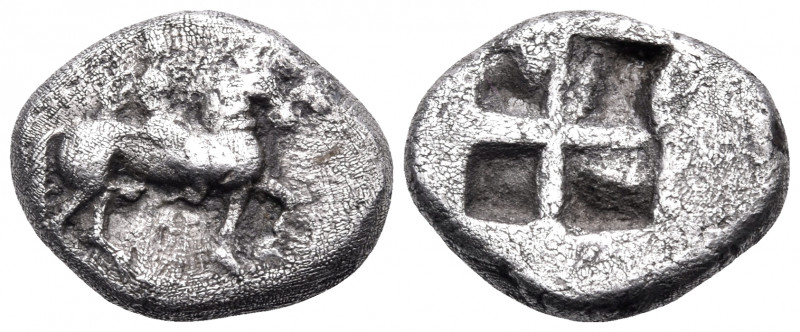 ASIA MINOR. Uncertain mint. 5th-4th centuries BC. Tetrobol (Silver, 14 mm, 2.71 ...