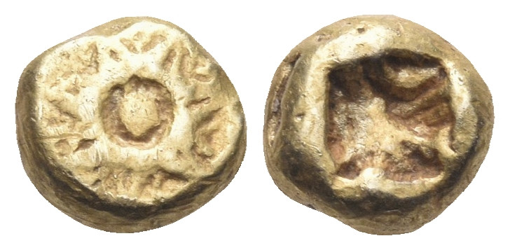 ASIA MINOR. Uncertain mint. 6th-5th centuries BC. 1/24 Stater (Electrum, 5.5 mm,...