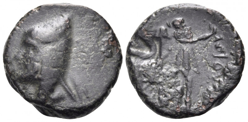 KINGS OF SOPHENE. Arkathias I, after circa 150 BC. (Bronze, 17 mm, 4.57 g, 12 h)...