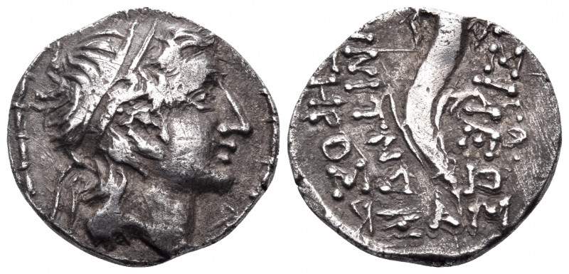 COMMAGENE. Uncertain mint. Imitating the types of Demetrios I Soter, 162-150 BC....