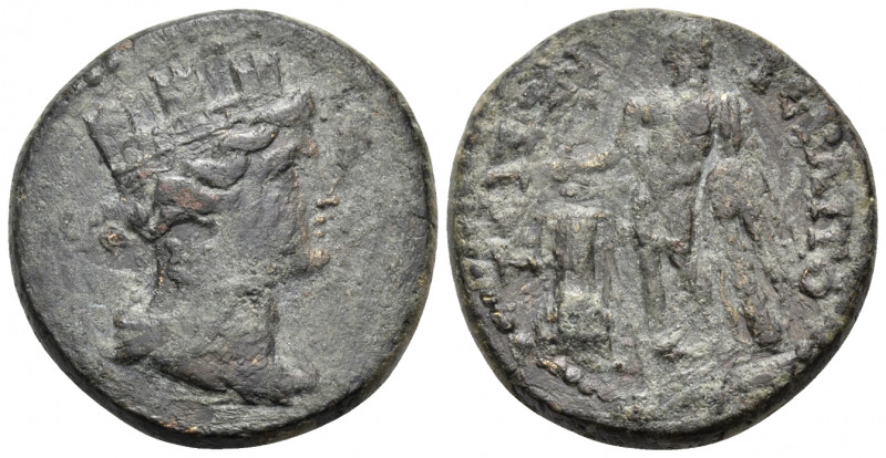 PHRYGIA. Hierapolis. Pseudo-autonomous issue, 100-218. (Bronze, 23 mm, 8.75 g, 1...