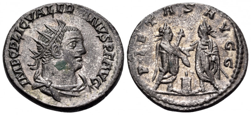 Valerian I, 253-260. Antoninianus (Silver, 20 mm, 3.77 g, 12 h), Samosata, 255-2...