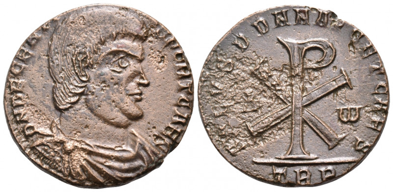 Magnentius, 350-353. Double Centenionalis (Bronze, 24 mm, 8.13 g, 7 h), Treveri,...