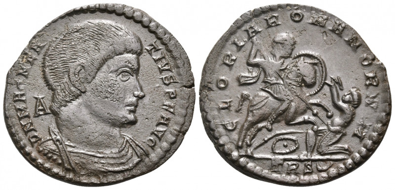 Magnentius, 350-353. Centenionalis (Bronze, 25 mm, 4.88 g, 12 h), Treveri, 2nd o...