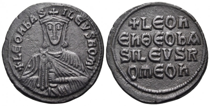 Leo VI the Wise, 886-912. Follis (Bronze, 27 mm, 8.12 g, 6 h), Constantinople. +...