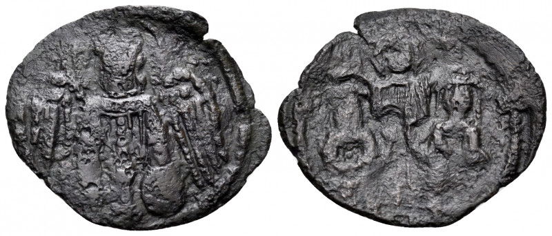 Andronicus II Palaeologus, with Michael IX, 1282-1328. Assarion (Copper, 20.90 m...