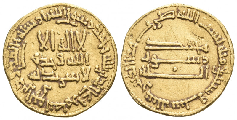 ISLAMIC, 'Abbasid Caliphate. Al-Mahdi, AH 158-169 / AD 775-785. Dinar (Gold, 19 ...