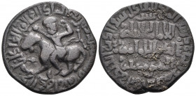 ISLAMIC, Anatolia & al-Jazira (Post-Seljuk). Artuqids (Mardin). Nasir al-Din Artuq Arslan, AH 597-637 / AD 1200-1239. Dirham (Bronze, 29 mm, 12.04 g, ...