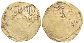 ISLAMIC, Mongols. Great Khans. temp. Chingiz (Genghis) to Ögedei, AH 602-639 / AD 1206-1241. Dinar (Gold, 24 mm, 2.46 g, 4 h), possibly Khujandah mint...