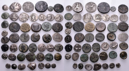 GREEK. Circa 5th - 1st century BC. (Silver/Bronze, 228.00 g). A lot of Forty-Seven (47) silver and bronze issues from the Greek and Oriental Greek wor...