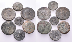 ROMAN PROVINCIAL. Circa 2nd - 3rd century. (Bronze, 72.49 g). A lot of Seven (7) Roman Provincial coins from Asia Minor. Mostly good fine or better. S...
