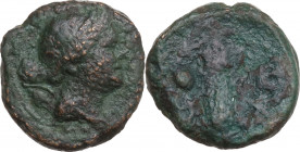 Northern Lucania, Paestum, c. 218-201 BC. Æ Uncia (13mm, 2.40g). Fine