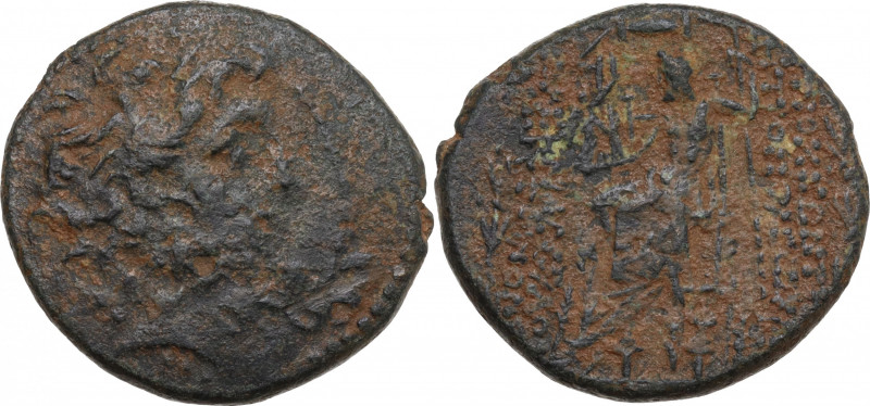 Seleukis and Pieria, Antioch, c. 38-35 BC. Æ Tetrachalkon (25mm, 11.20g). Fair