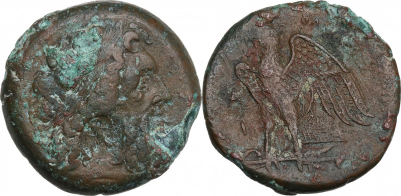 Ptolemaic Kings of Egypt, Ptolemy I Soter (305-282 BC). Æ Obol (26mm, 16.20g). F...