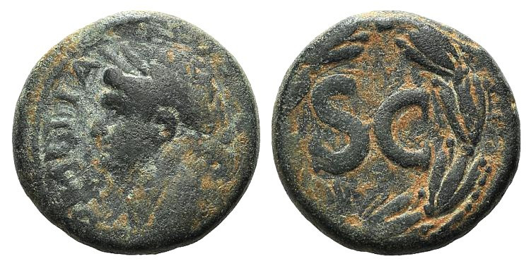 Domitian (81-96). Seleucis and Pieria, Antioch. Æ (21mm, 7.95g, 12h). Laureate h...