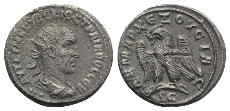 Trajan Decius (249-251). Seleucis and Pieria, Antioch. BI Tetradrachm (27mm, 10....