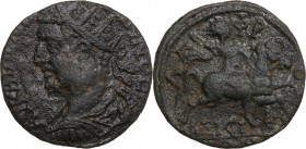 Gallienus (253-268). Caria, Aphrodisias. Æ (25mm, 8.00g). Good Fine - near VF