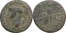 Claudius (41-54). Æ As (29mm, 12.10). Rome - R/ Libertas. Fine