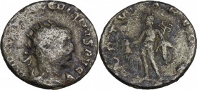 Valerian I (253-260). AR Antoninianus (20.5mm, 3.30g). Antioch - R/ Mercury. Fine