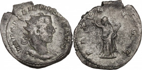 Gallienus (253-268). Antoninianus (23mm, 2.70g). Rome - R/ Pax. Good Fine