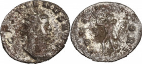 Gallienus (253-268). Antoninianus (21mm, 2.50g). Rome - R/ Sol. Near VF