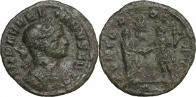Aurelian (270-275). Æ As (24mm, 5.40g). Rome. Good Fine