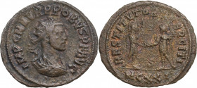 Probus (276-282). Radiate / Antoninianus (23mm, 3.20g). Cyzicus. Good Fine