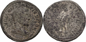 Constantius I (Caesar, 293-305). Æ Follis (27mm, 9.80g) - R/ Genius. Fine