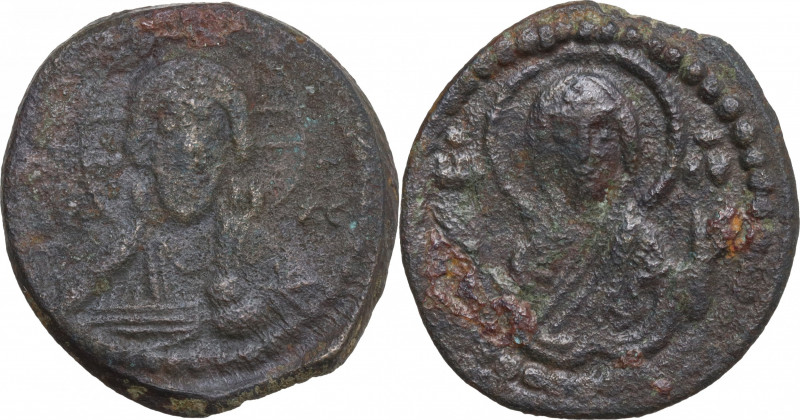 Anonymous, time of Romanus IV (1068-1071). Æ 40 Nummi (26.5mm, 8.50g). Constanti...