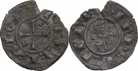 Italy, Brindisi. Federico II (1197-1250). BI Denaro, AD 1225 (20mm, 0.60g). Near VF