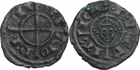Italy, Brindisi. Federico II (1198-1250). BI Denaro 1239 (17.5mm, 0.80g). Near VF